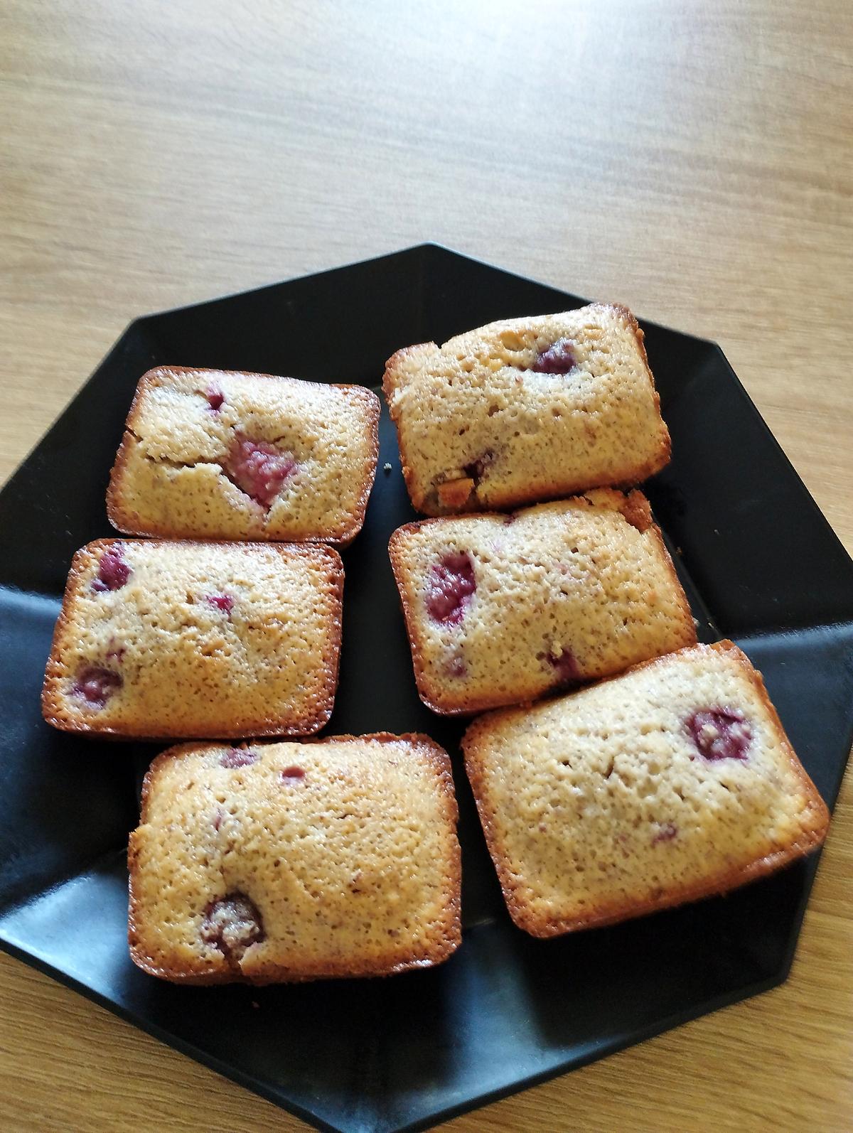 recette financiers a la framboise