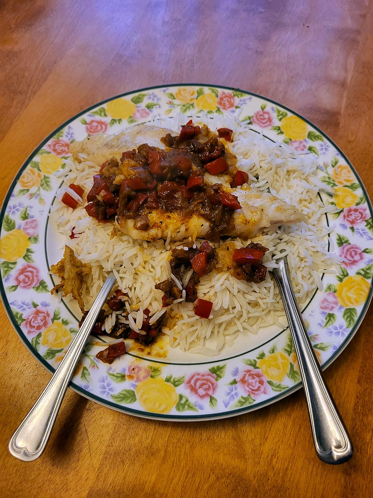 recette POISSON À L'INDIENNE