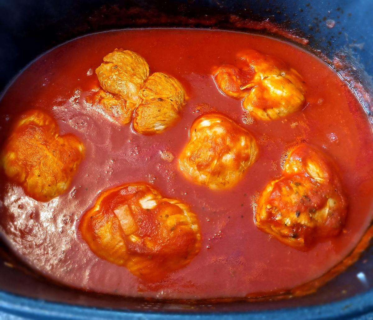 recette Paupiettes de dinde sauce tomate