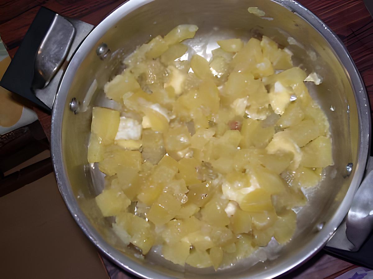 recette Pommes de terre au coulommiers