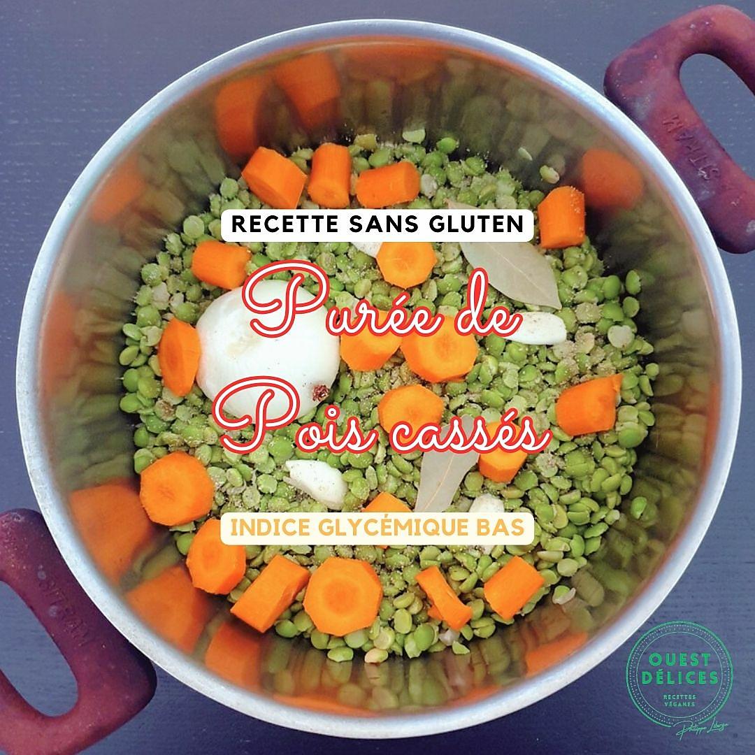 recette Purée de pois cassés 100% végane