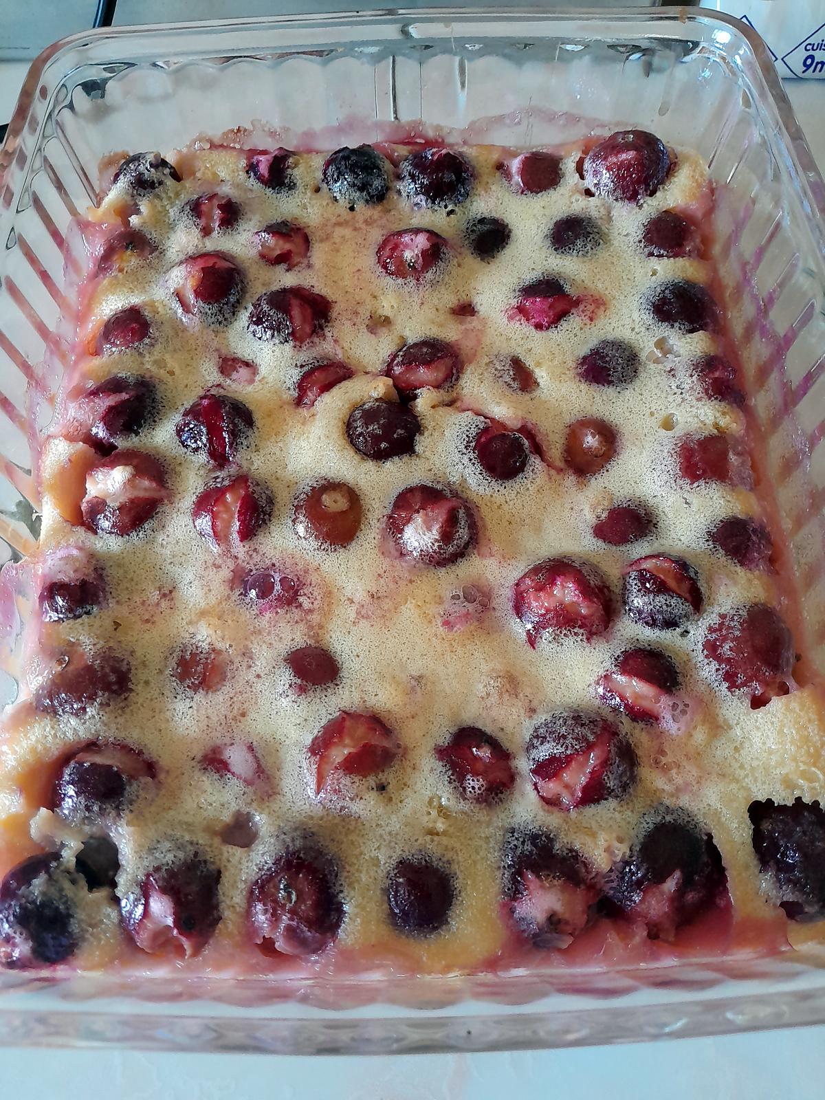 recette Clafoutis aux merises