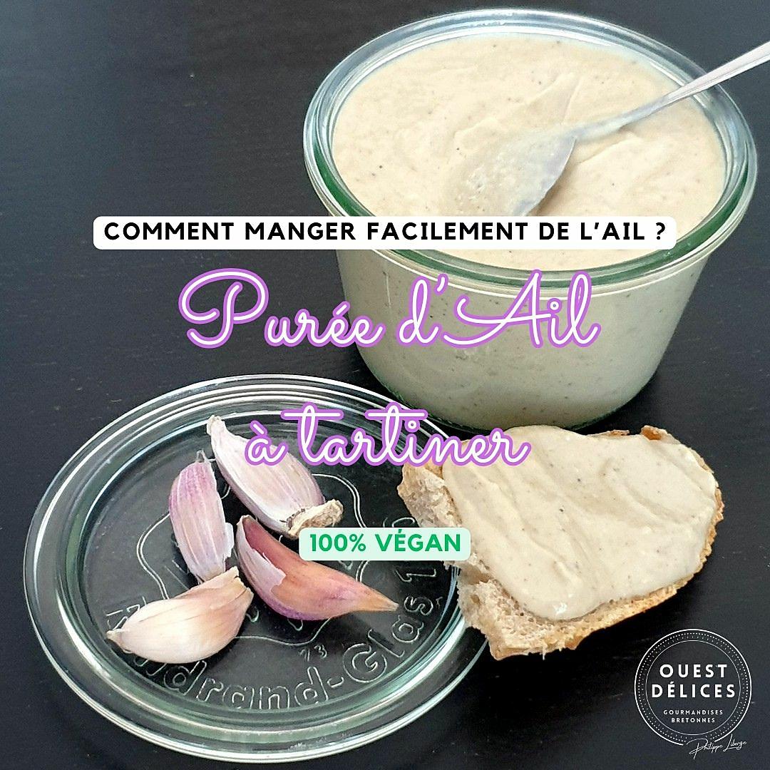 recette Purée d’ail pour tartinades