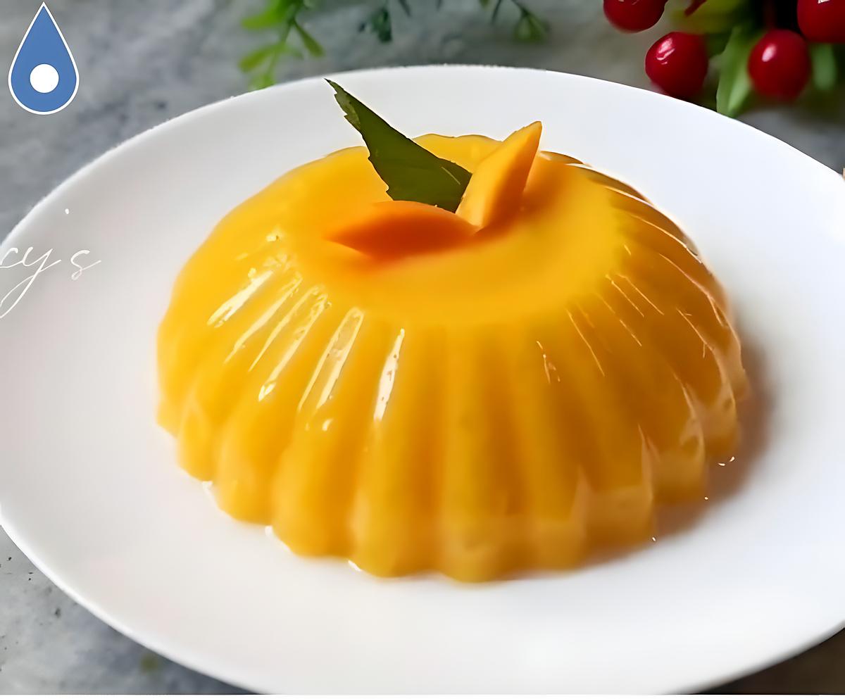 recette Pudding de mangue.