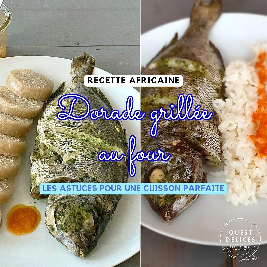 recette Dorade au four et sa marinade gabonaise