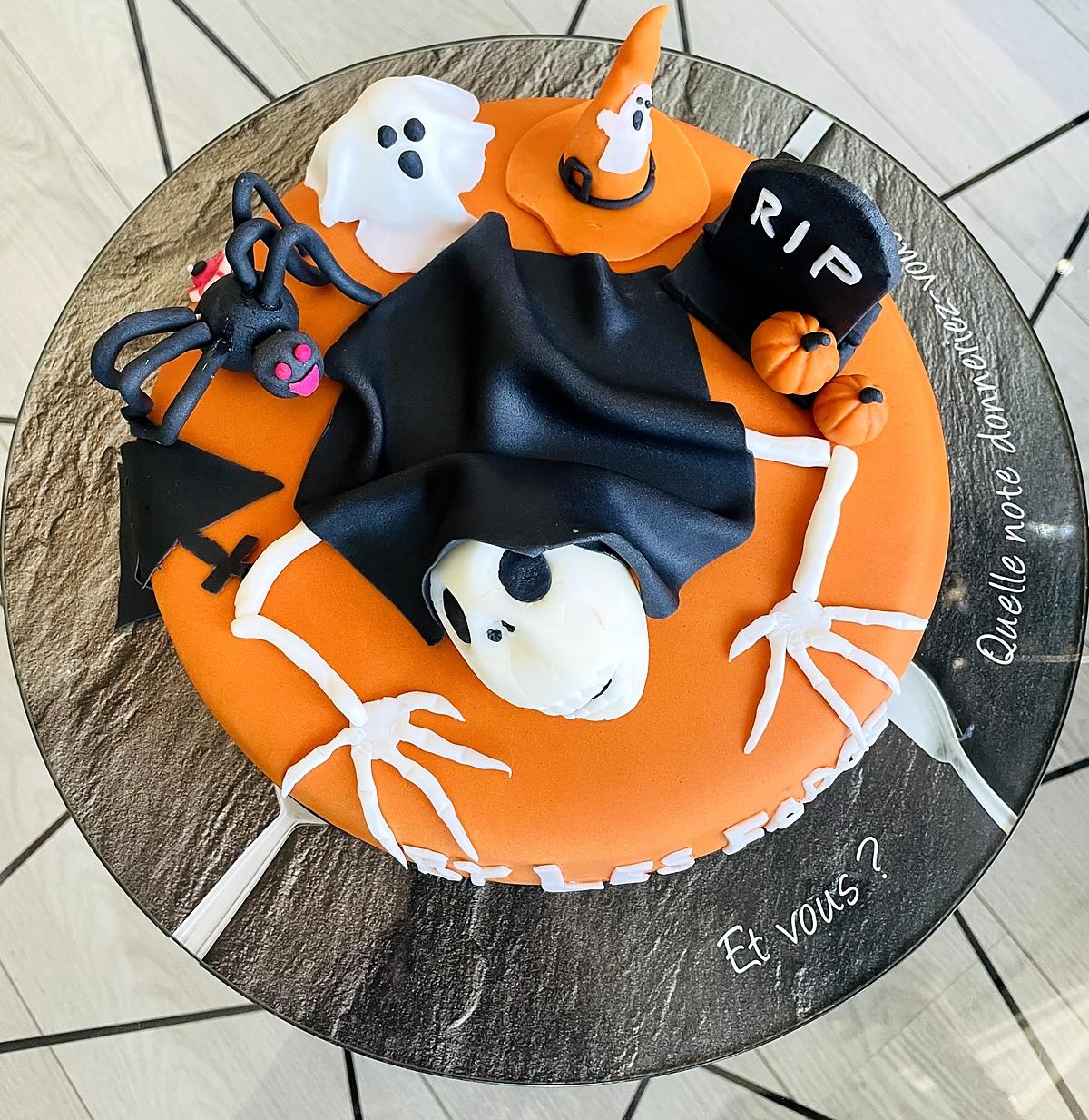 recette Gâteau d’Halloween