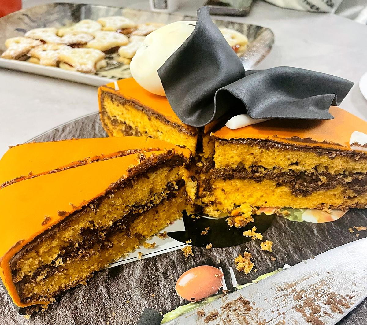 recette Gâteau d’Halloween