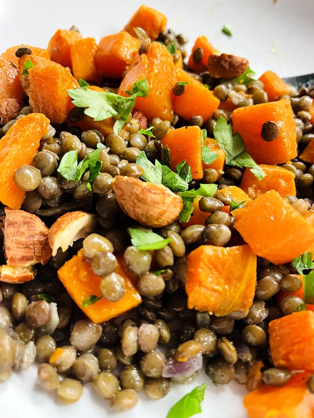 recette Lentilles saveur d’automne