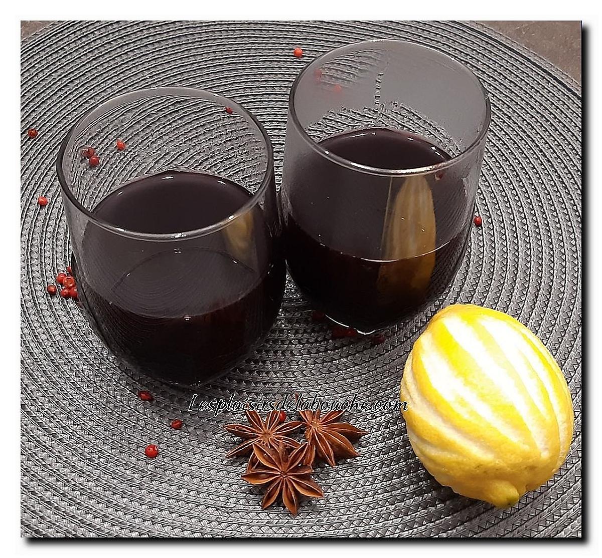 recette Vin chaud fruité des plaisirs de la bouche