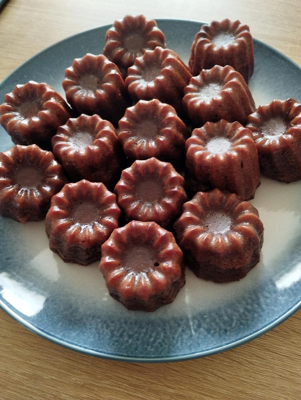 recette cannelés au nutella au cake factory