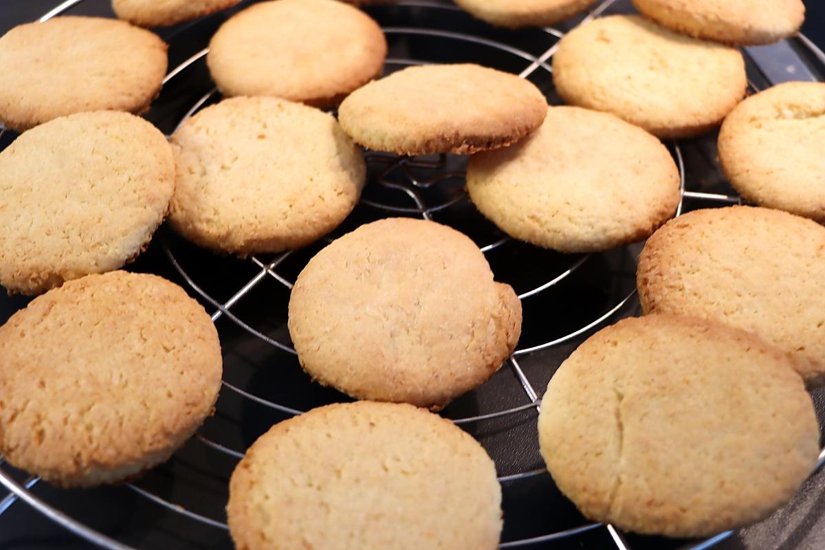 recette Biscuits à l’orange et à la noix de coco