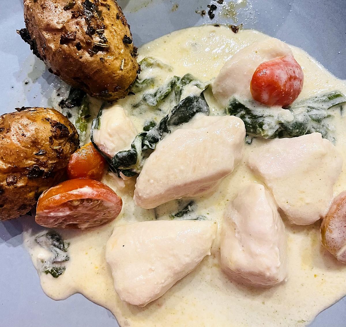 recette Poulet au parmesan