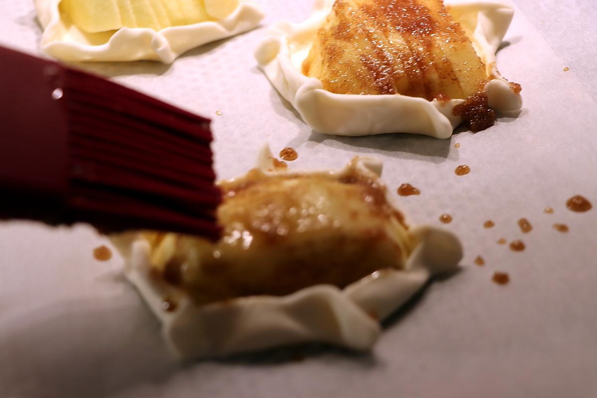 recette Mini tartelettes aux pommes caramélisées (inspiré par Hervé cuisine)