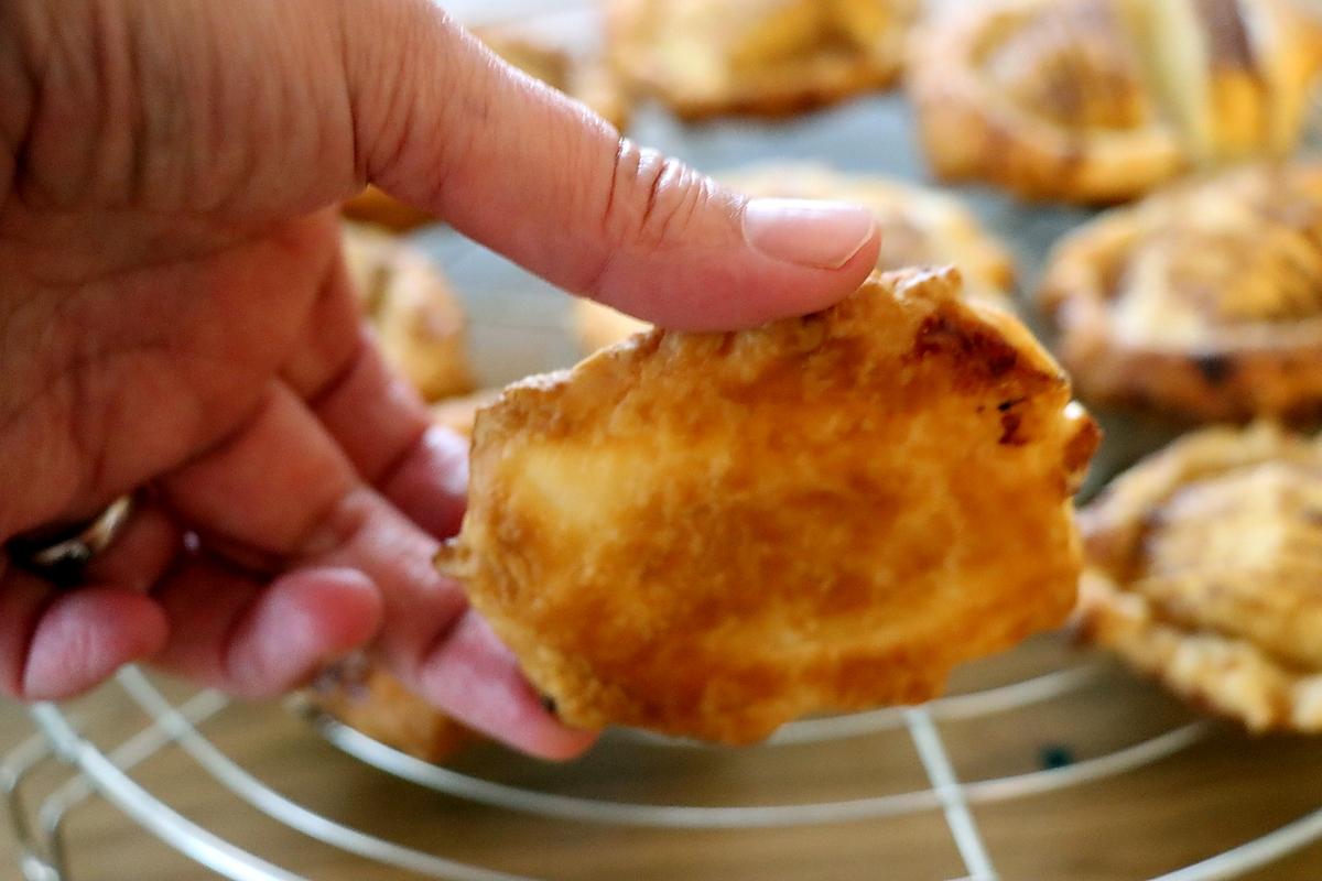 recette Mini tartelettes aux pommes caramélisées (inspiré par Hervé cuisine)