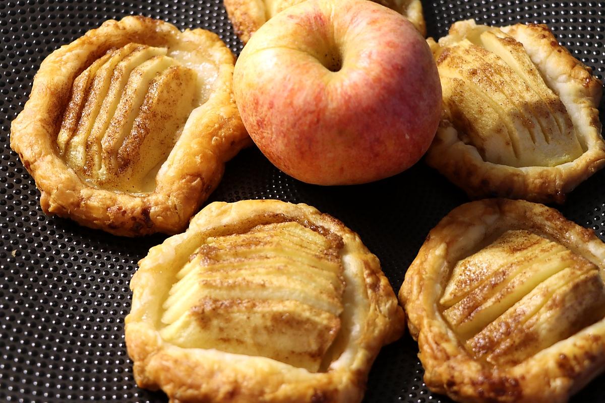 recette Mini tartelettes aux pommes caramélisées (inspiré par Hervé cuisine)