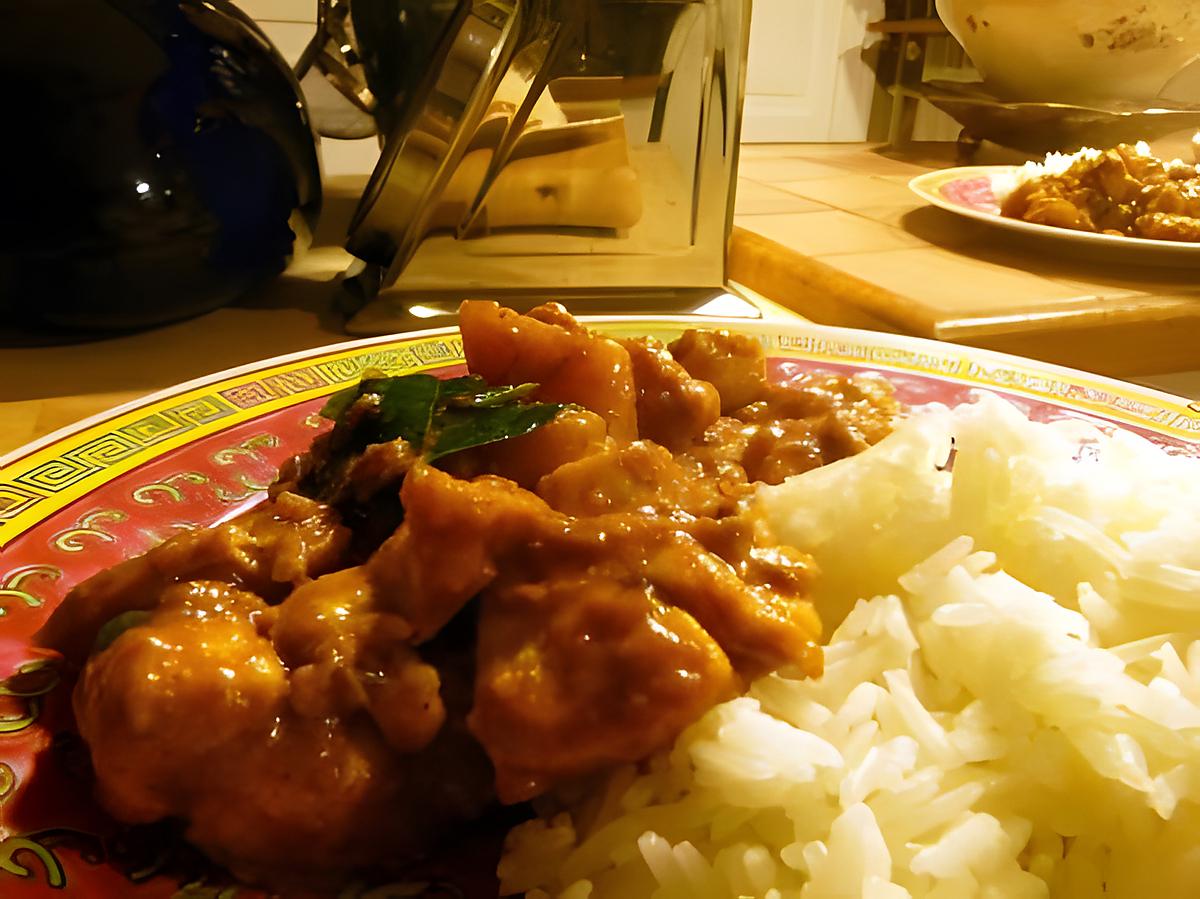 recette Poulet massaman