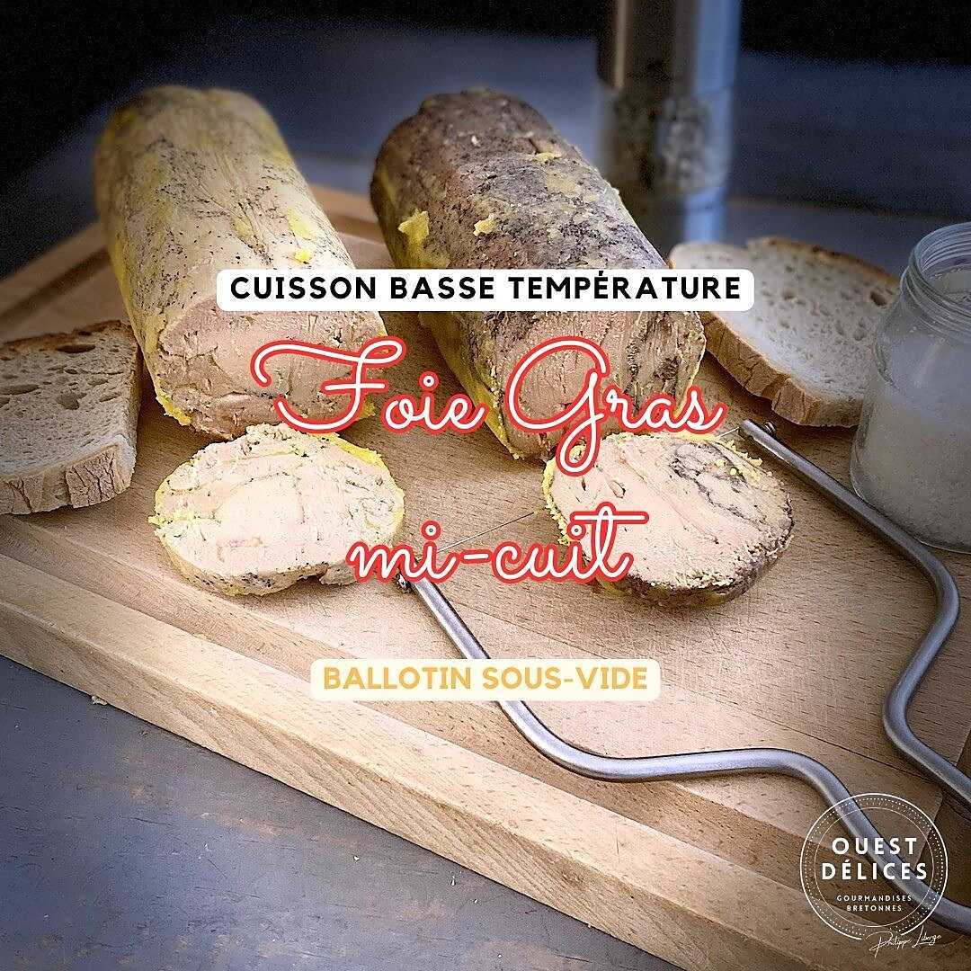 Recette de Foie gras micuit mariné au vin chaud