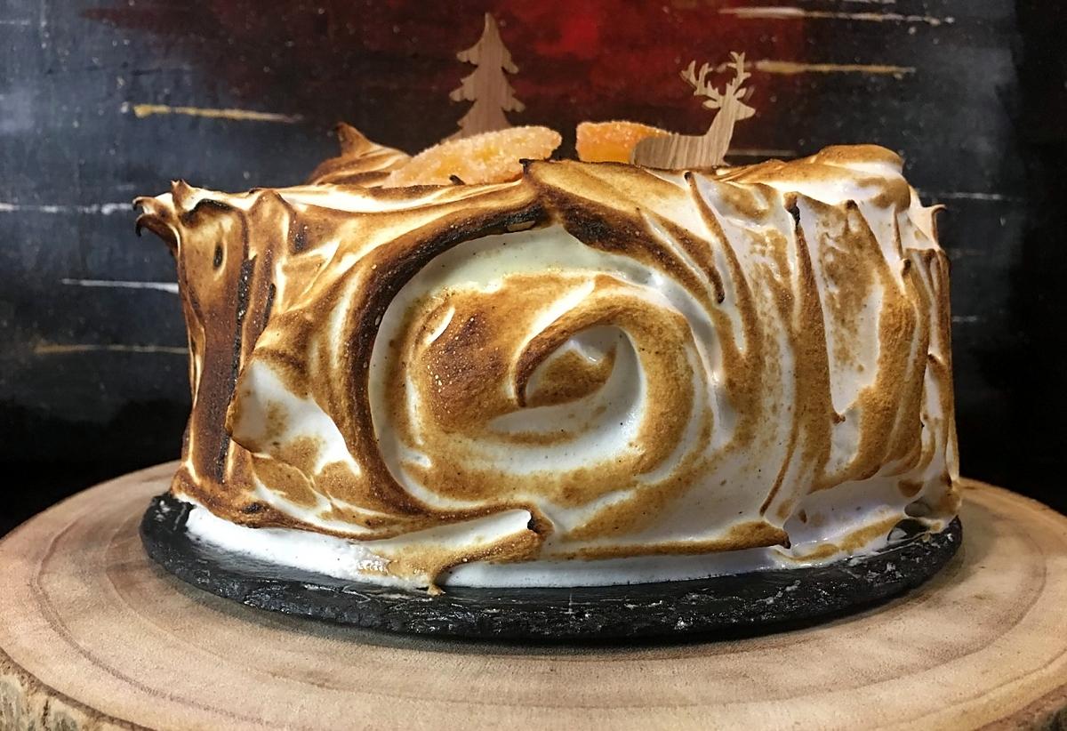 recette Bûche de Noël tiramisù à la clémentine