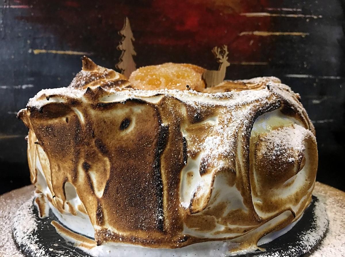 recette Bûche de Noël tiramisù à la clémentine