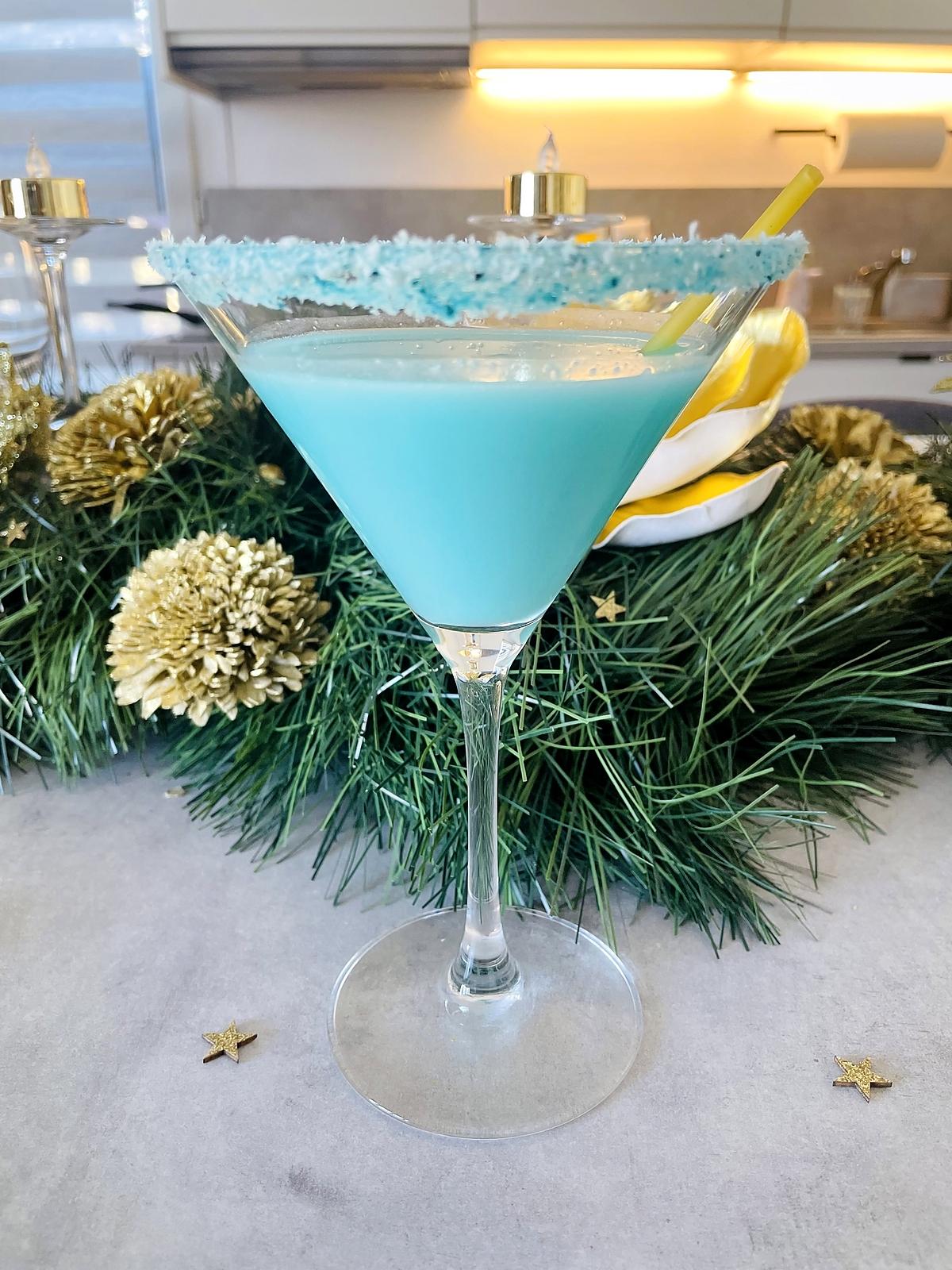 recette Cocktail de noël au curaçao