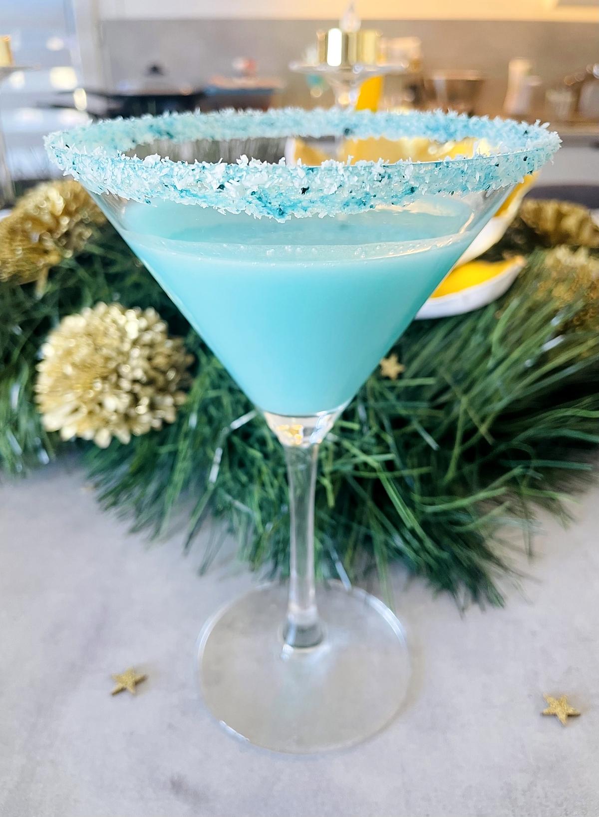 recette Cocktail de noël au curaçao