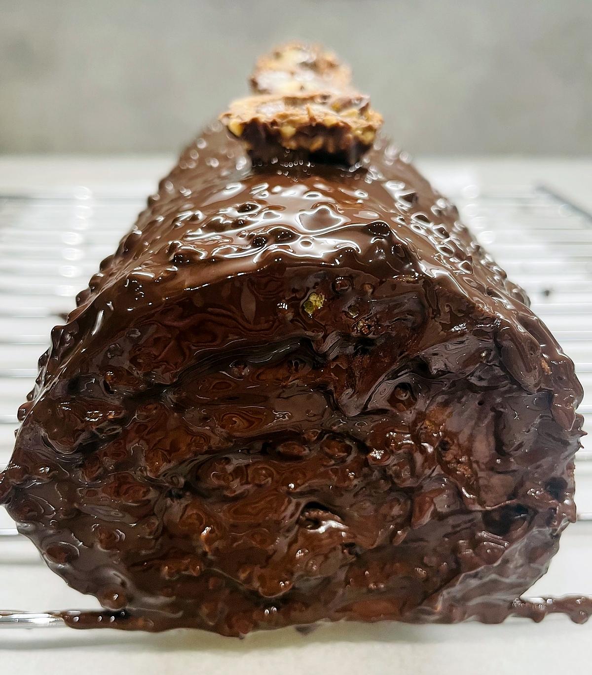 recette Bûche au Ferrero Rocher