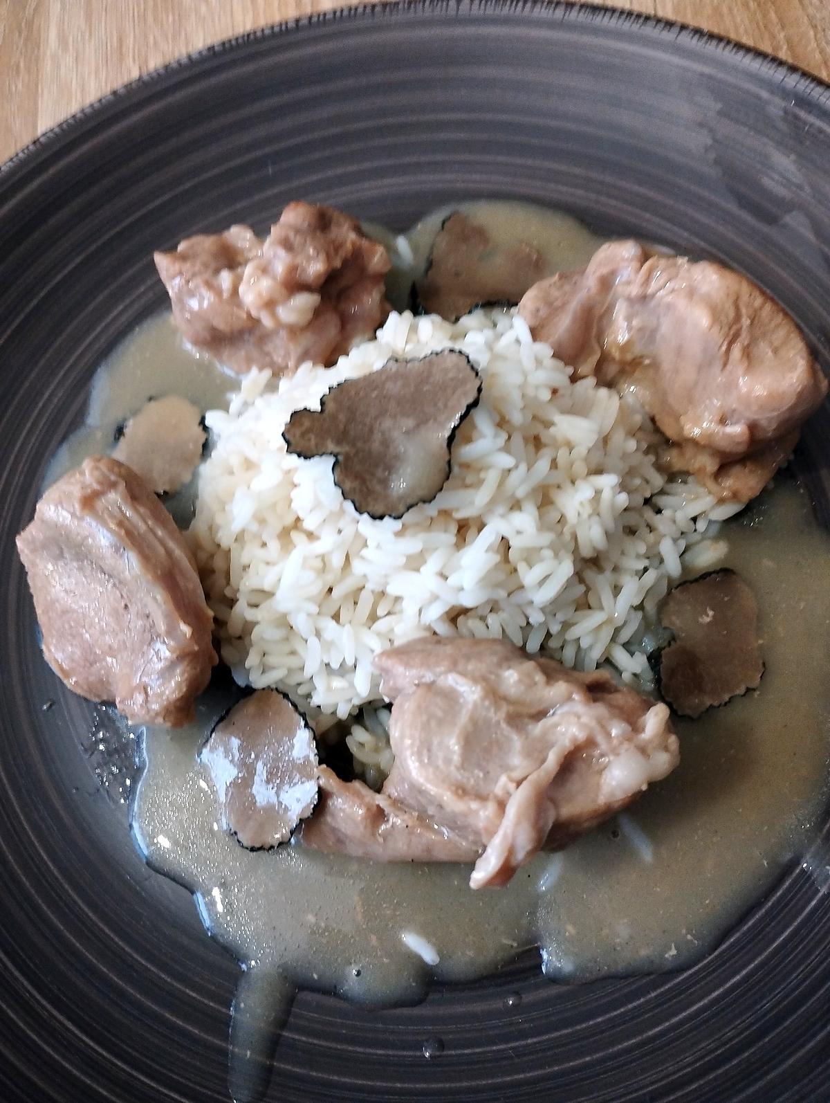 recette sauté de veau a la truffe au cookéo