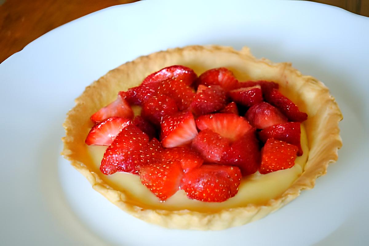 recette Tartelettes aux fraises