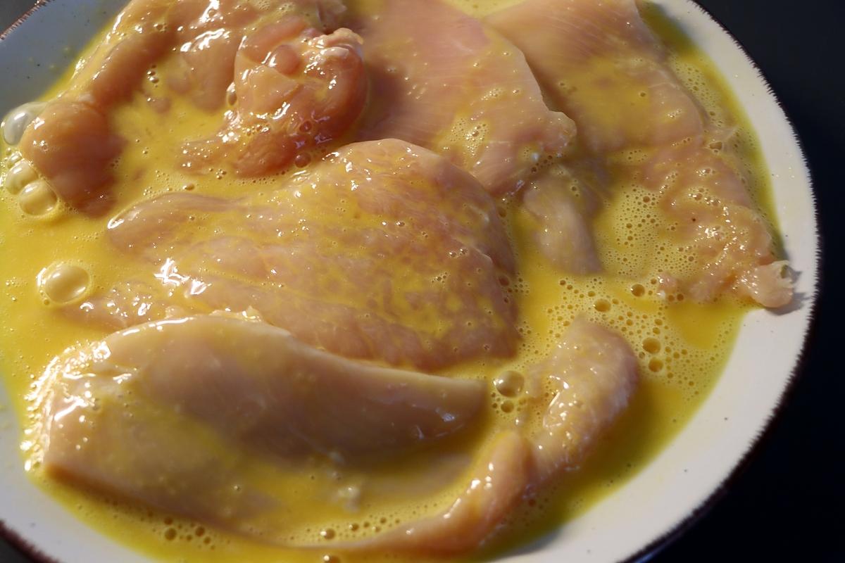 recette Filet de poulet pané dans une chapelure aux herbes et épices