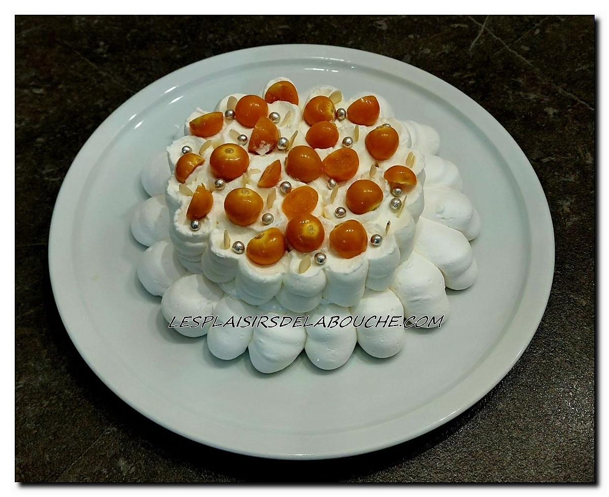 recette Pavlovas aux physalis