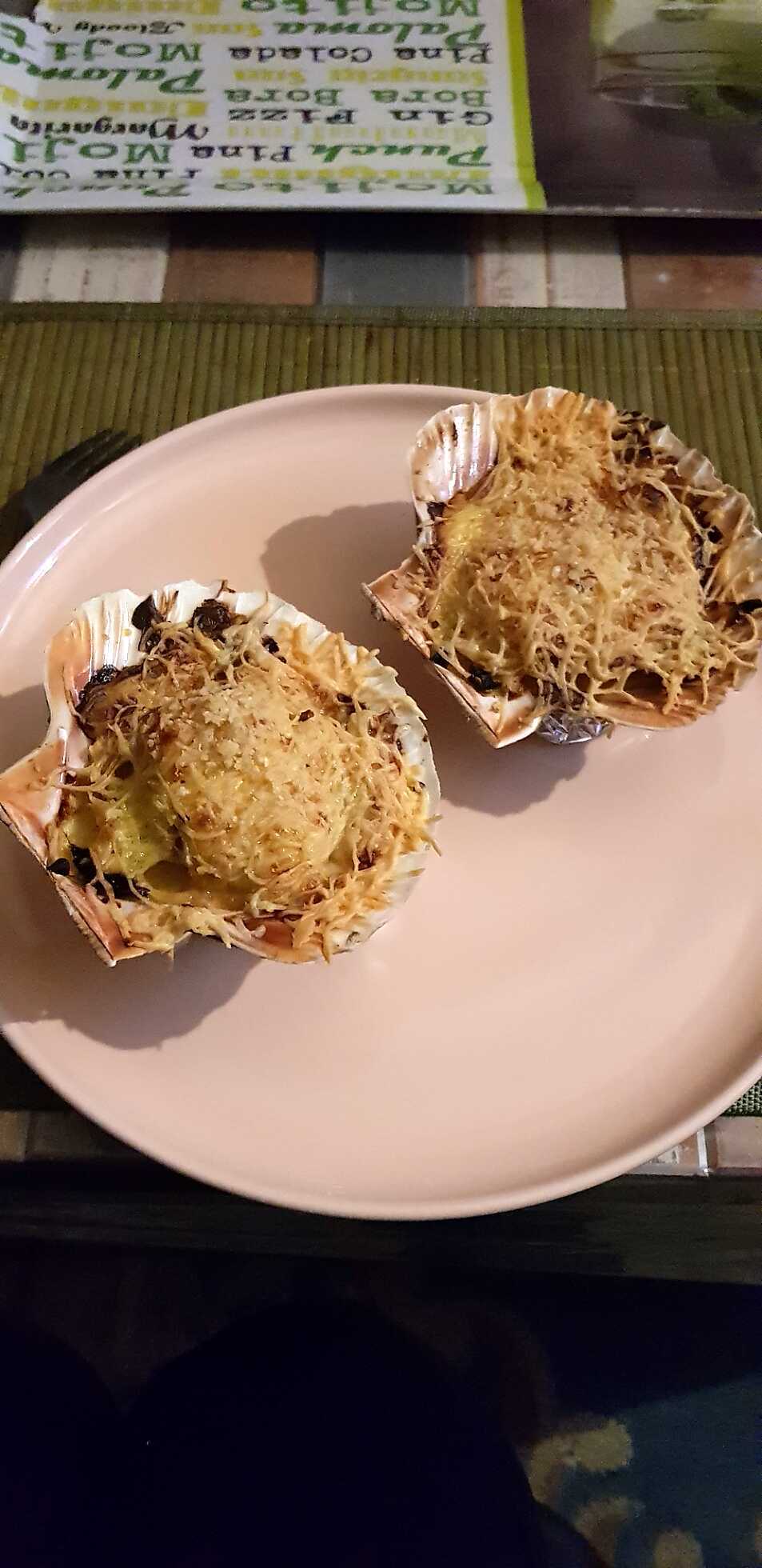 Recette de Coquille Saint Jacques aux langoustines