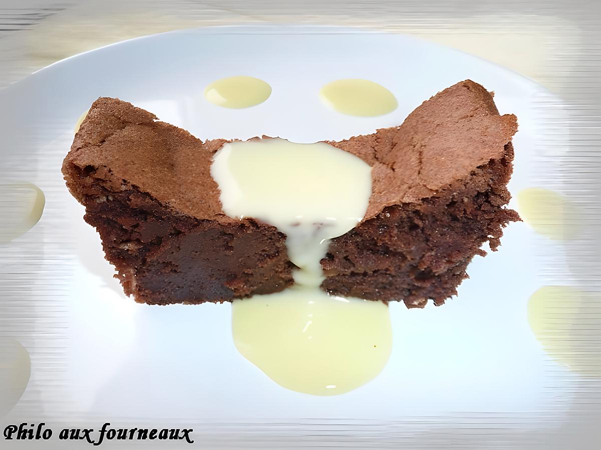 recette Fondant à la crème de marrons & au chocolat