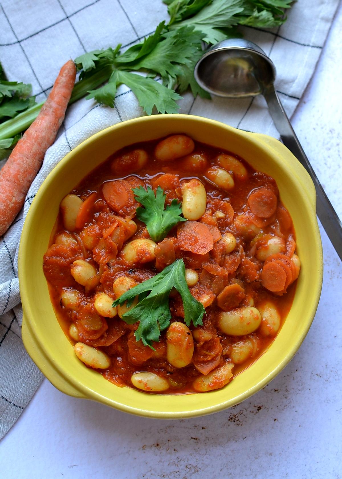 recette Ragout de haricots blancs