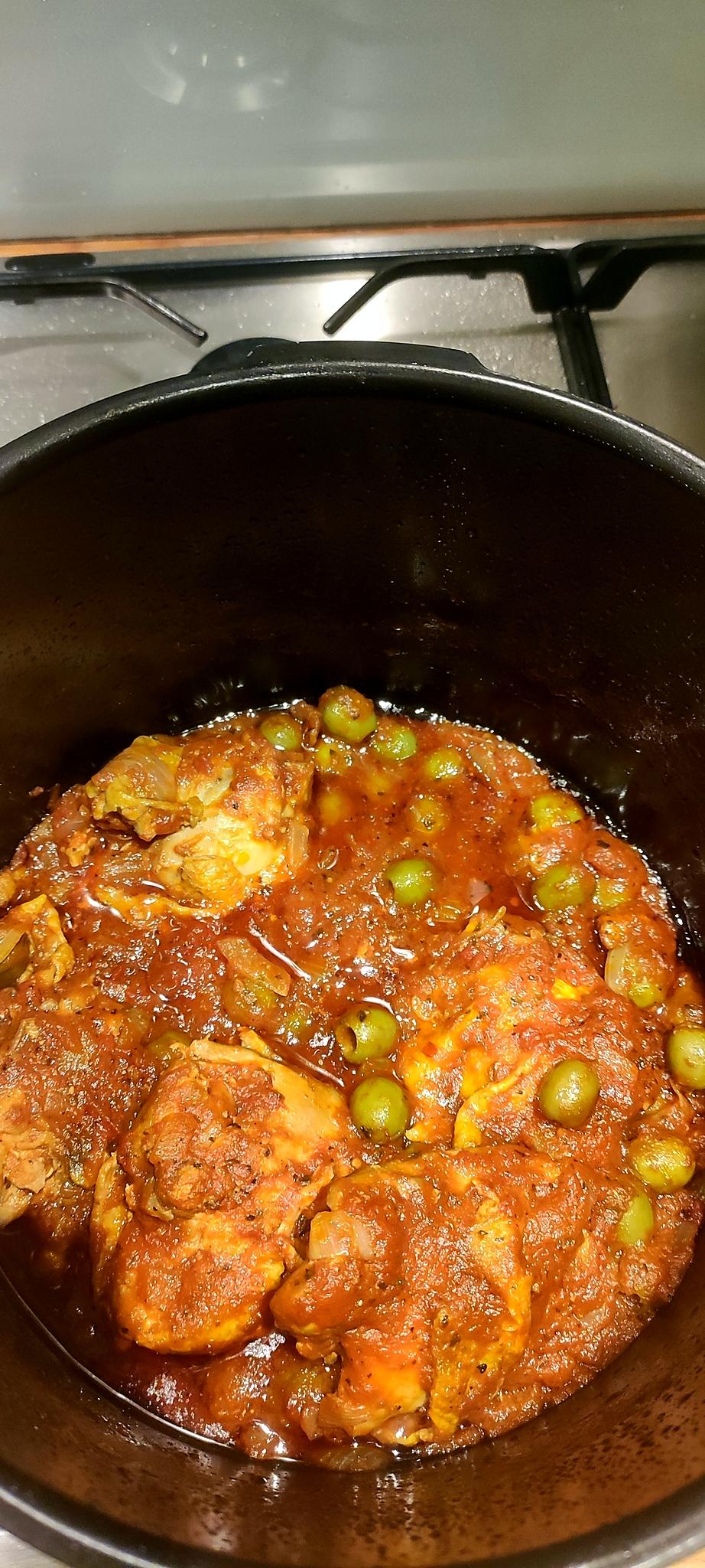 recette Poulet aux olives