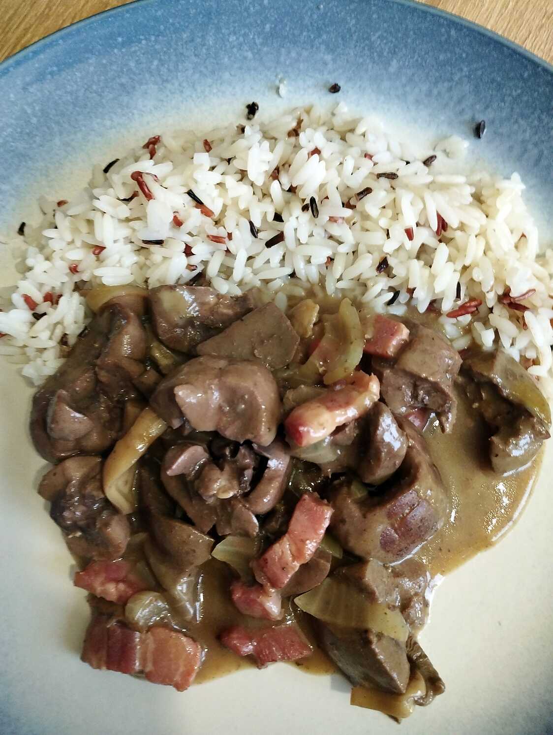 Recette de Rognons de boeuf a la moutarde au cookéo