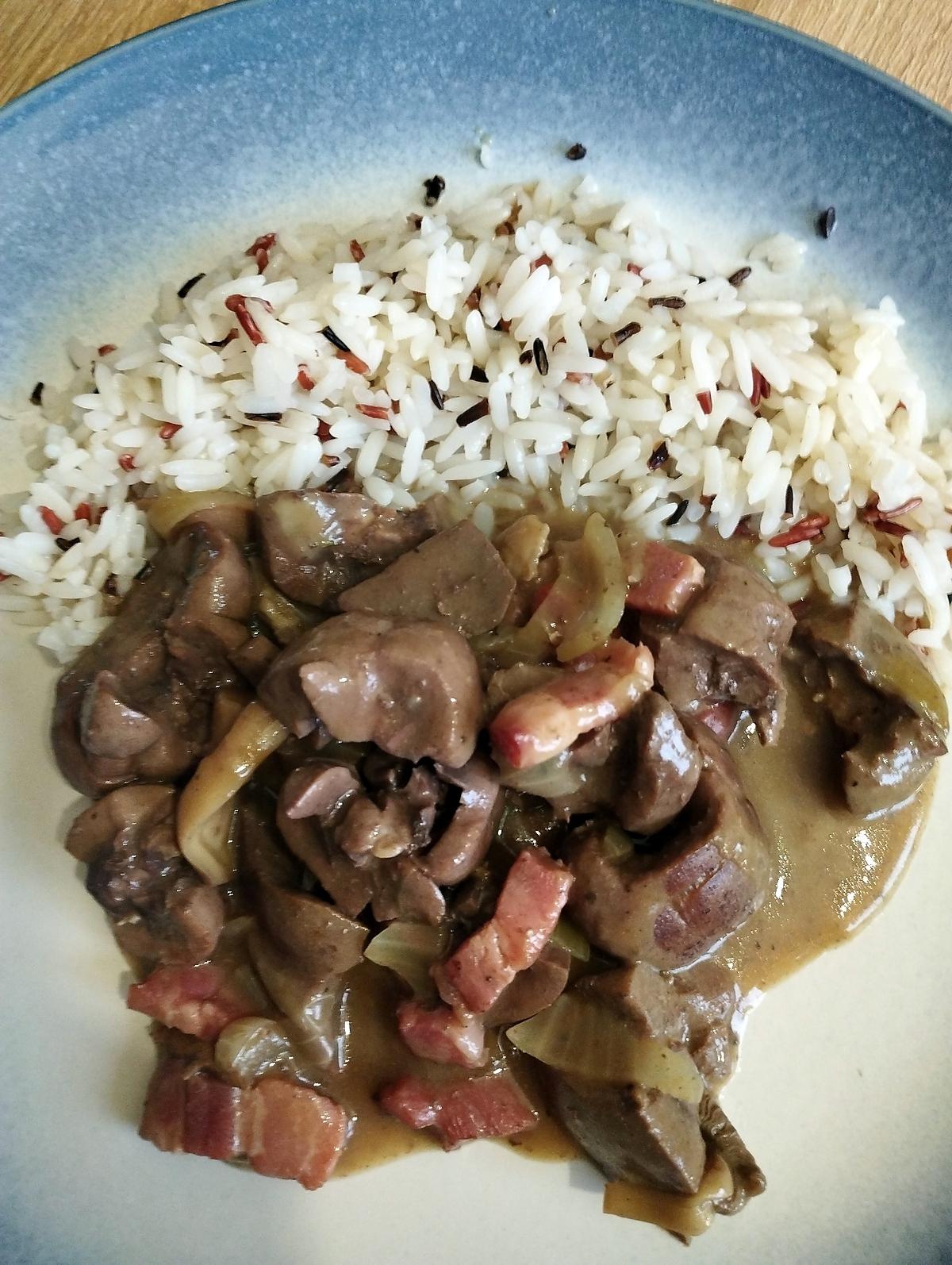 recette rognons de boeuf a la moutarde au cookéo