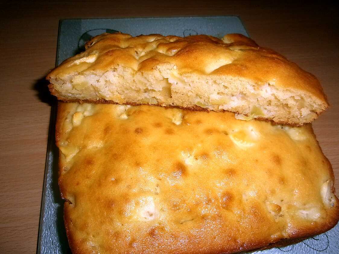 Recette de Gâteau aux pommes au Cake Factory.
