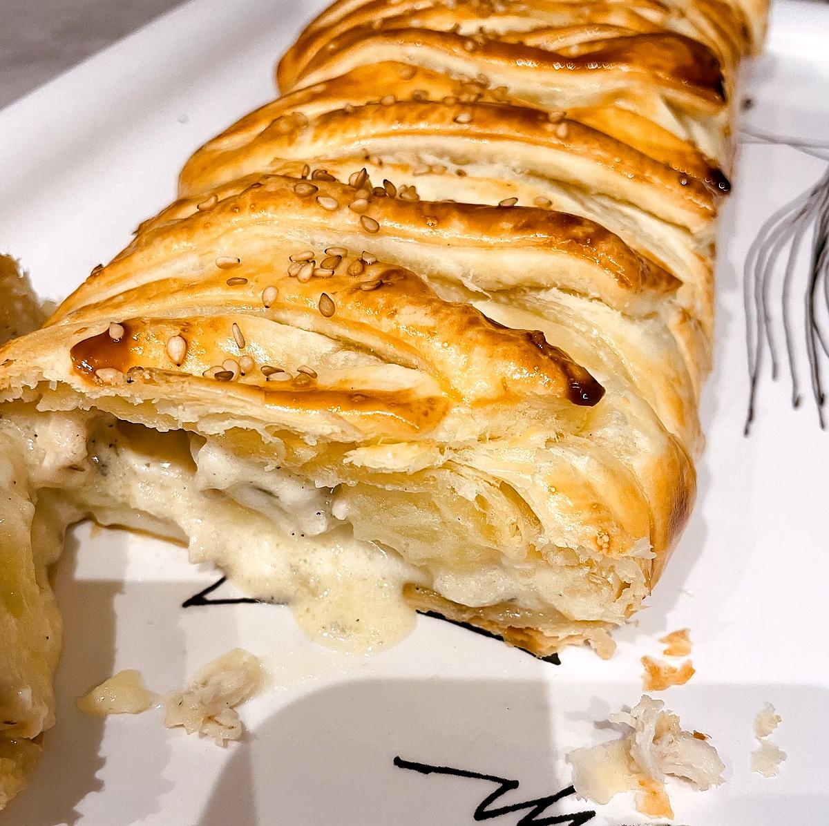 recette Feuilleté au poulet