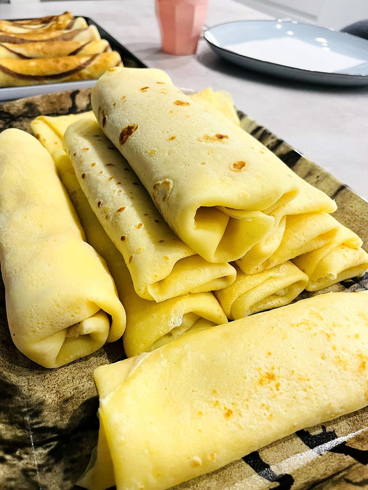 recette Crêpes jambon/béchamel