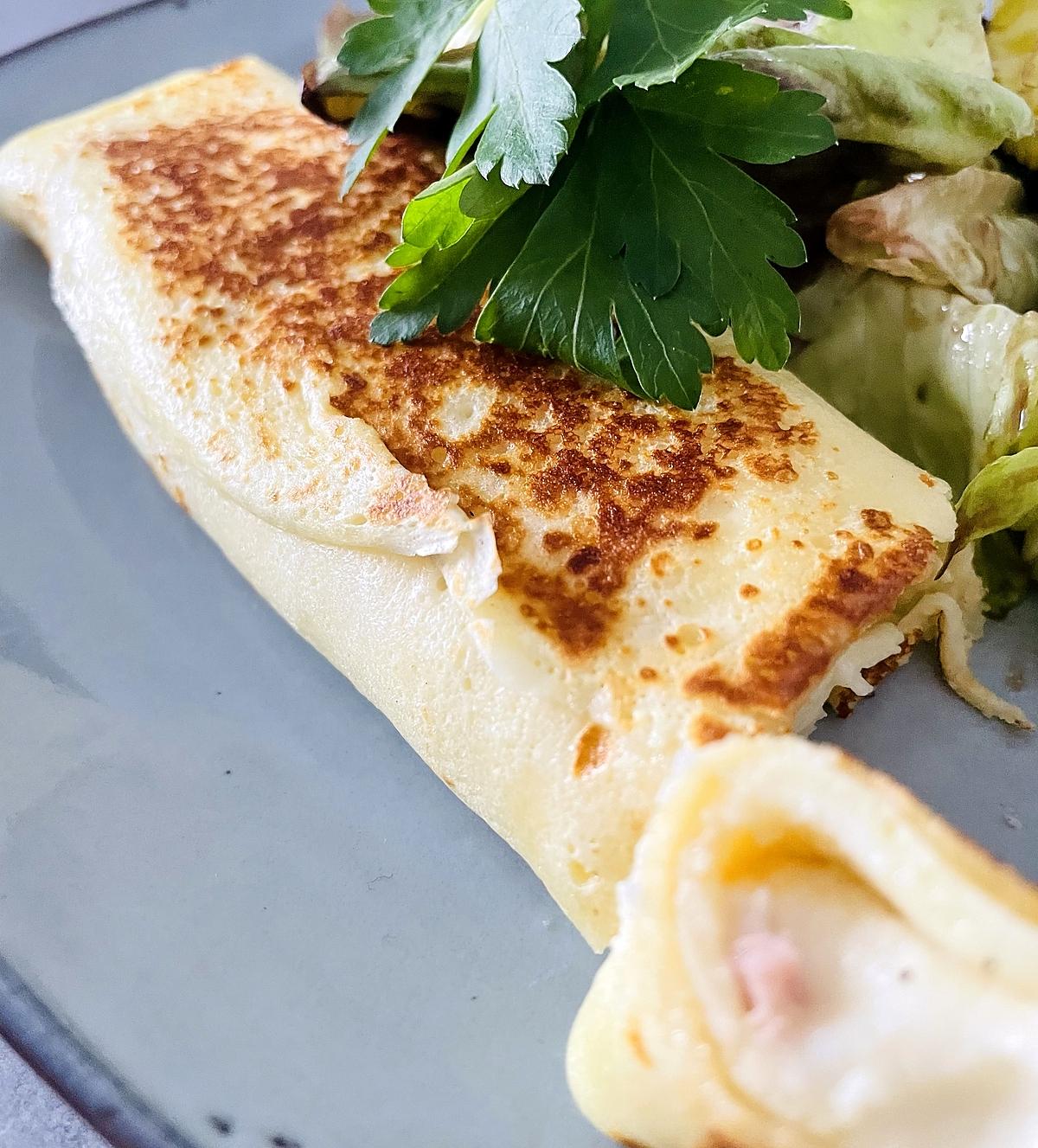 recette Crêpes jambon/béchamel