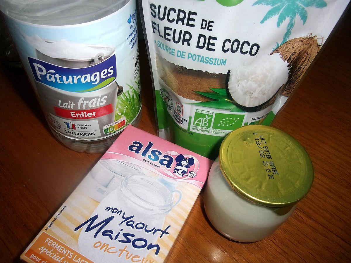 recette Yaourts nature sucrés.au Cookéo.