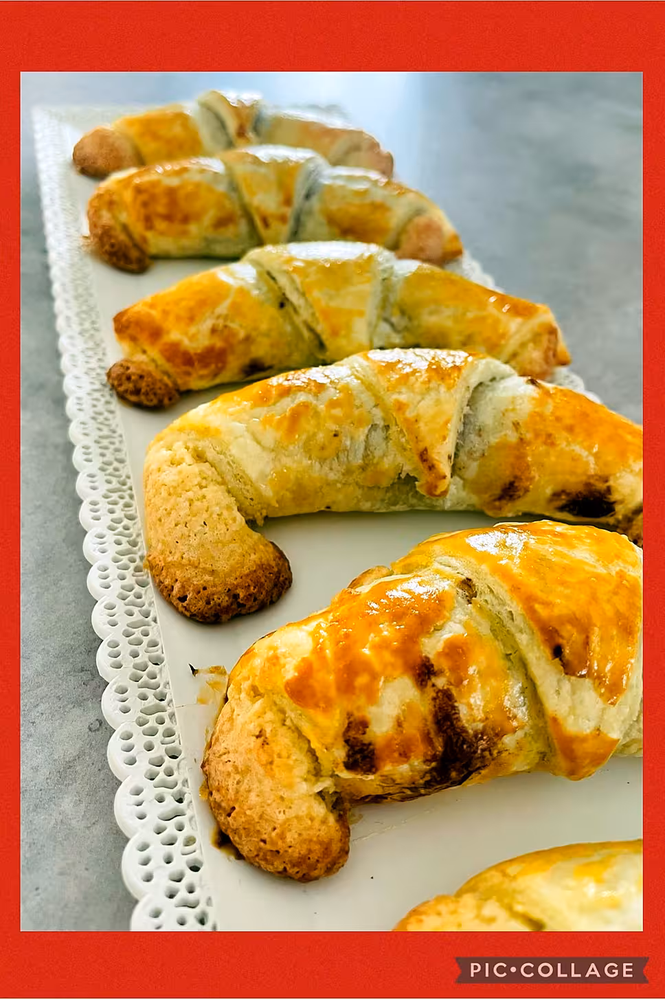 recette Croissants Nutella/amande