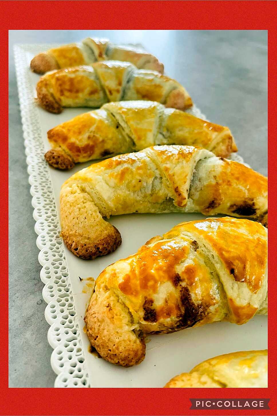 recette Croissants Nutella/amande