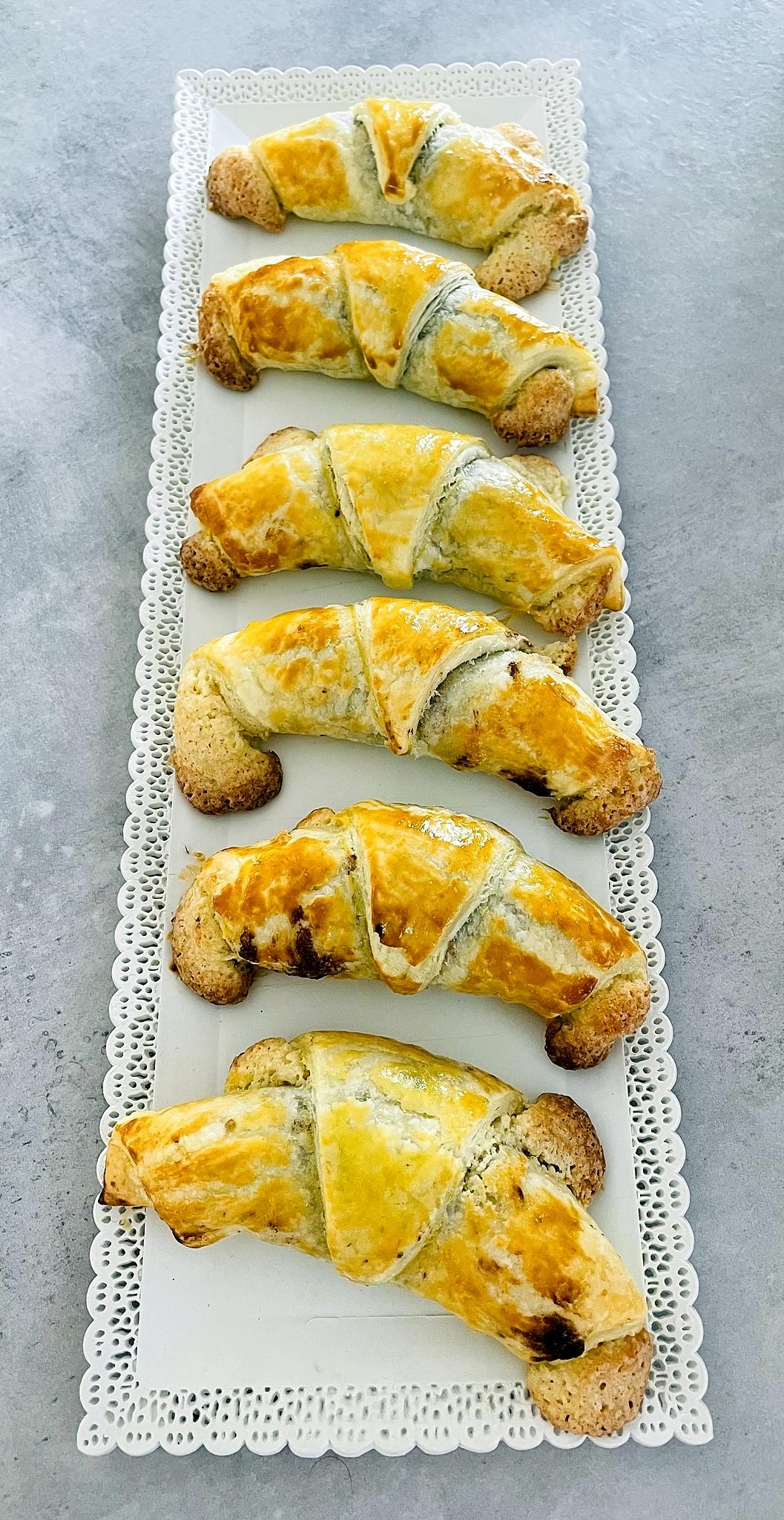 recette Croissants Nutella/amande