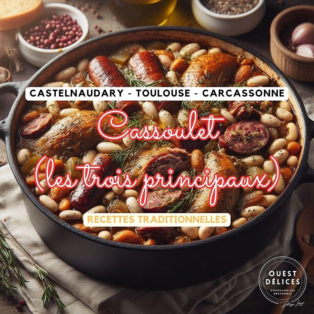 recette Les 3 cassoulets, recettes et histoire