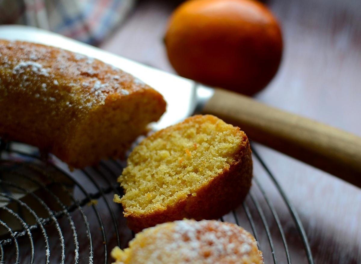 recette Gateau à la polenta amandes et orange