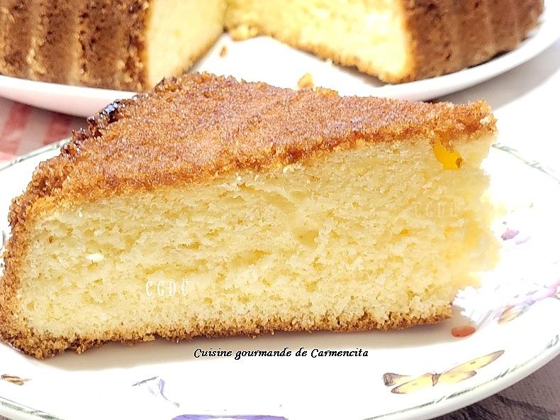 recette Gâteau moelleux et léger au citron