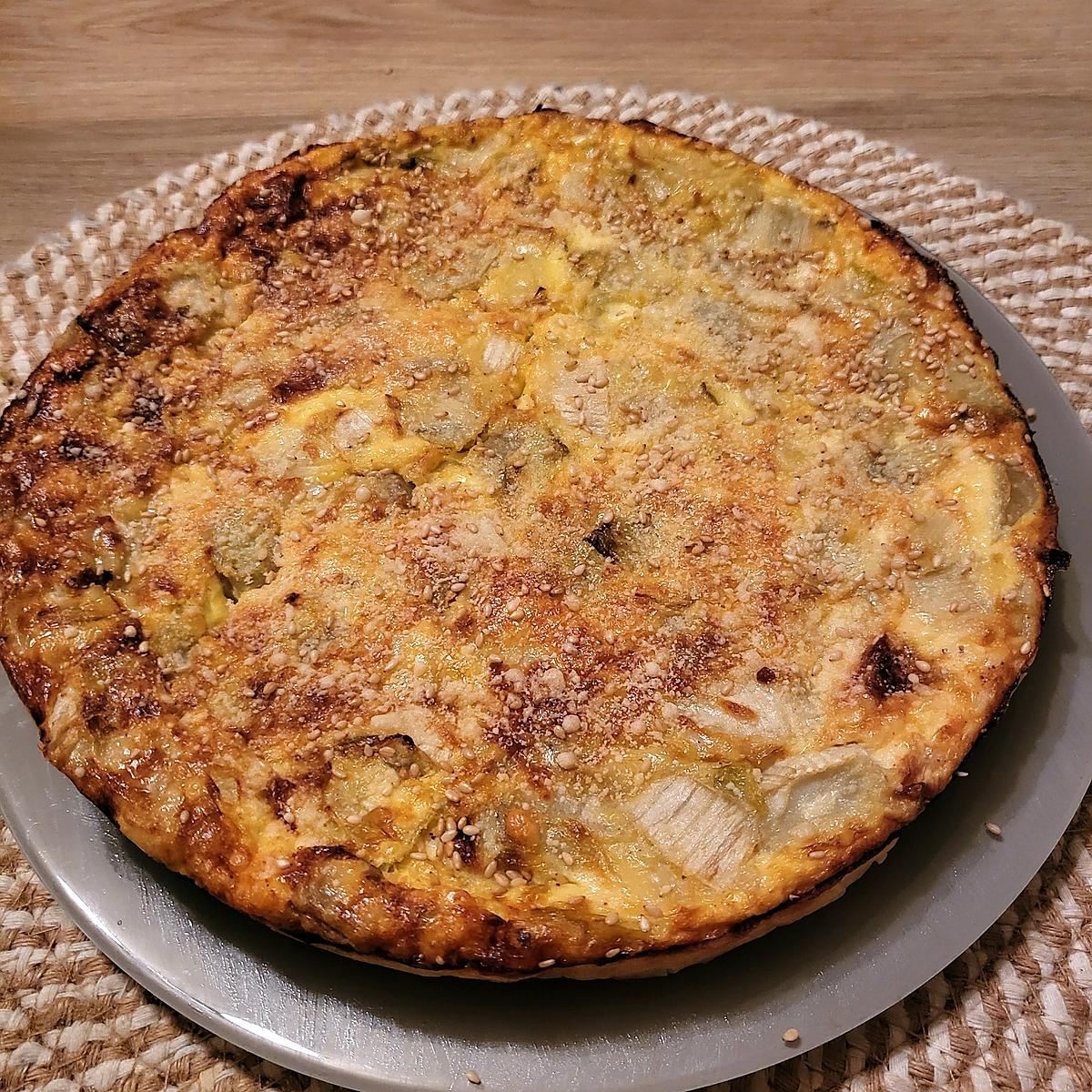 recette Clafouti aux endives et au parmesan