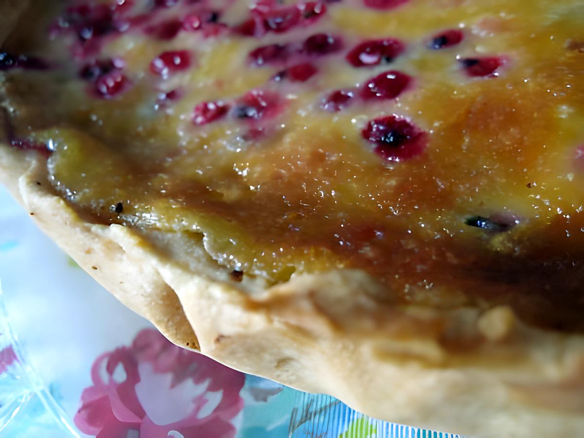 recette Tarte aux groseilles