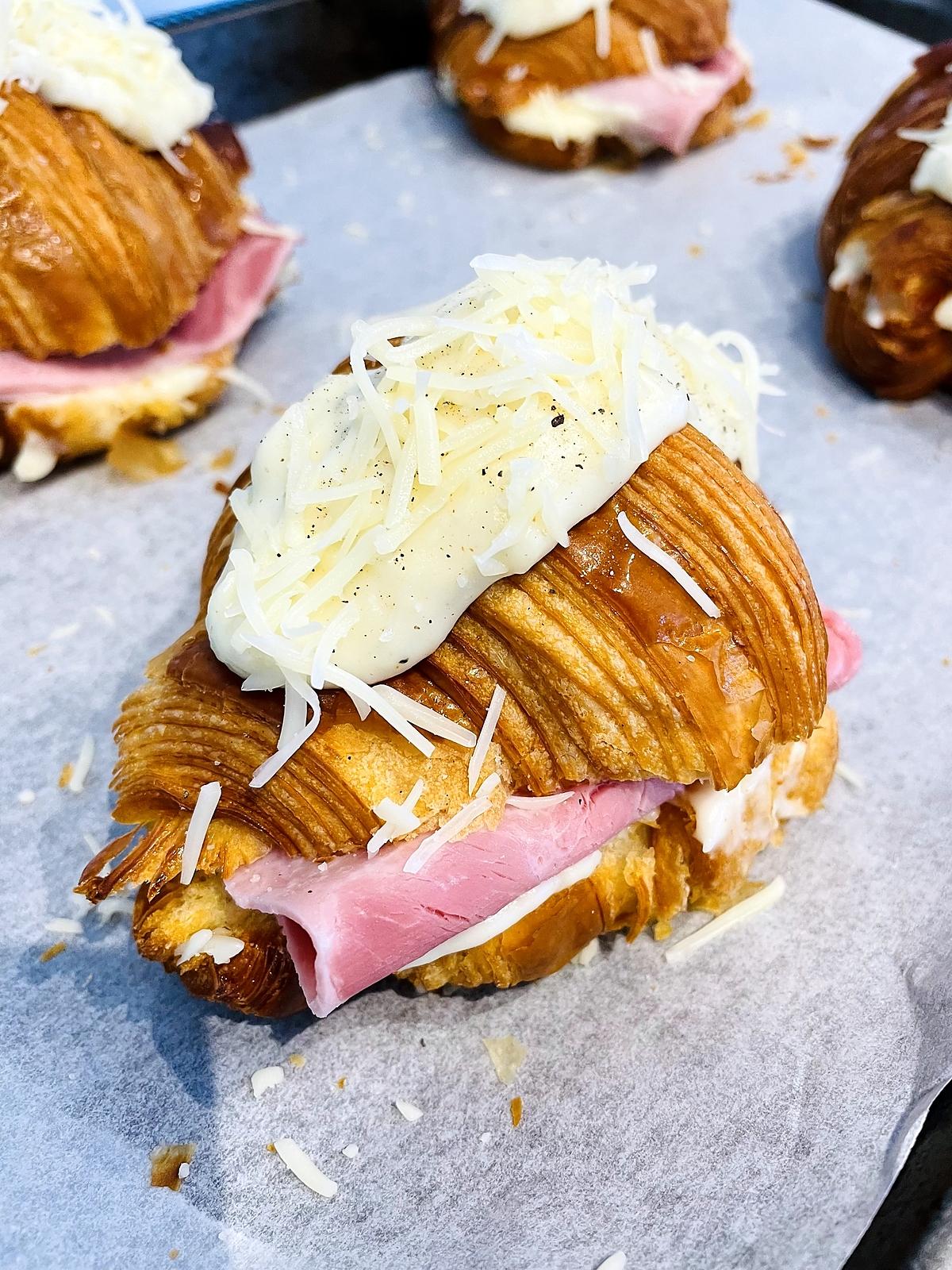 recette monsieur croissant